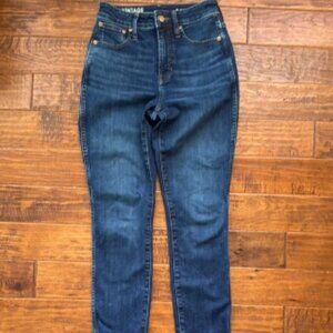 J.Crew Vintage Slim Straight Women's Denim Jeans, size 26